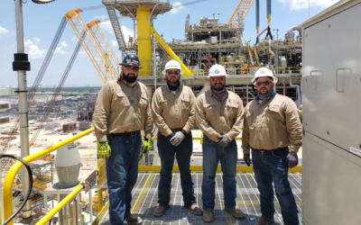 Global Ex Inspections contratada para realizar la inspección Ex/HazLoc en la plataforma BP Argos Mad Dog 2, con destino al Golfo de México